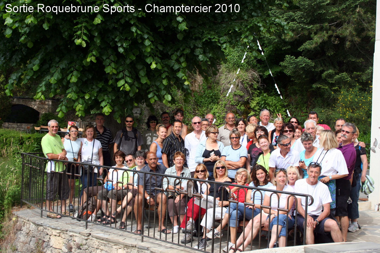 Sortie Champtercier 2010